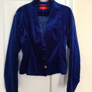 Vivienne Westwood Blue Velvet Red Label Jacket 46
